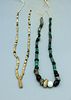 (2) Ancient Roman & Indus Valley Bead Necklaces