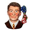 Lg Royal Doulton Colorway Character Jug, Ronald Reagan