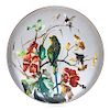 A French Ceramic Charger Diameter 14 5/8 inches.