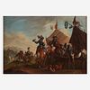 After Philips Wouwerman (Dutch, 1619–1668) | An 18th Century Work, , Encampment of Riders