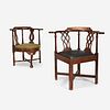 Two Corner Chairs, 18th century