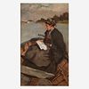French School (19th Century), , Woman in a Boat