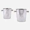 A Pair of Silver-Plated 'Transat' Champagne Buckets from the S.S. Normandie, Luc Lanel for Christofle, Paris, circa 1933
