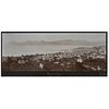 G.T. PHOTO, Panorama de Cannes, Vue Prise de la Californie, Unsigned, Albumin on cardboard, panoramic, 8.2 x 10.5" (21 x 26.8 cm)