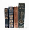 Four Books with Decorative Bindings