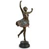 Richard Thuss, (Austrian, 1865-1945) "Butterfly Dancer" Bronze Figurine