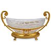 Possibly Baccarat Crystal and Ormolu Center Bowl