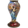 Antique Porcelain Enamel Vase