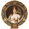 19th Cent. Dresden Konigin Luise Queen of Prussia Plate