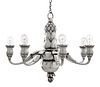 Important and Monumental Georg Jensen Chandelier #316