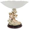 Giuseppe Armani "Lady With Angles" Centerpiece Bowl