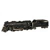 Lionel 2026 2-6-2 Steam Locomotive, 6466W Lionel lines tender
