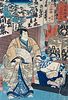 Japanese Color Woodblock, Utagawa Kuniyoshi