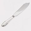 Georg Jensen  Silver Beaded Cake Knife #196 Old Type Blade