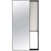 Full Length Mirror in Solid Steel Frame w/ Aged Patina
