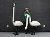 PR Fiberglass Canadian Geese Prop Display Figures