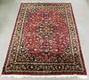 Antique Persian Red Room Size Rug