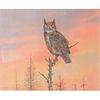 Owen Gromme Great Horned Owl Print, Eyes Of The Night