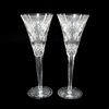 2 Waterford Crystal Fred Curtis Prosperity Toasting Flutes