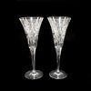 2 Waterford Crystal Happiness Toasting Flutes
