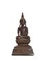 Ancient bronze Buddha statue, Thai