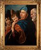 Scuola italiana, secolo XVIII - Holy Family with an Angel
