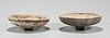 Pair of Chinese Pottery Footed Bowls