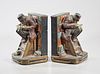Pair of Scholar Bookends