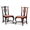 Queen Anne Transitional Side Chairs 