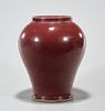 Chinese Oxblood Porcelain Vase