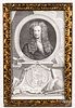 Houbraken engraving of Sir Isaac Newton