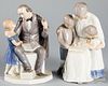Two Bing and Grondahl porcelain figures
