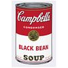 ANDY WARHOL, II. 44 : Campbell's Black Bean Soup, Stamp on back, Serigraphy without print number, 31.8 x 18.8" (81 x 48 cm)