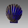 Ancient Roman Blue Glass Shell c.2nd-4th century AD. 