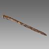 England, Iron Table Knife with Wooden handle c.16th centry AD.