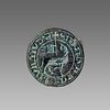 Spain, Bronze Seal Ring Matrix c.13th-14th century AD.
