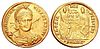 Constantius II. AD 337-361. gold Solidus (20mm, 4.42 g, 6h). 