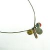 Louis Vuitton Corie  Charms LV League 1854 M61995 Metal Women's Pendant Necklace (Gold,Silver)