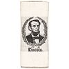 1865 Abraham Lincoln Silk Mourning Ribbon Rare Design Type Choice Extremely Fine