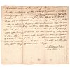 1794 LEWIS RICHARD MORRIS Signed Legal Document Vermont  Constitution Convention