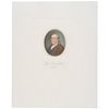 c. 1790 Original Engraved Hand-Colored Print: Dr. Benjamin Franklin, Aged 84