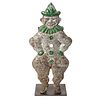 A H.C. Evans Painted Cast-Iron Turn Over Clown-Form Target, Chicago, Illinois