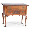 A Queen Anne Fan-Carved Cherrywood Dressing Table, Likely Connecticut, Circa 1760