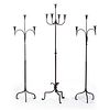 Three Wrought-Iron Candlestands