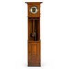 A Gustav Becker Arts and Crafts Oak Tall Case Clock