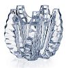 LALIQUE Rare "Mondragon" crystal vase