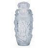LALIQUE Rare "Thomery" cocktail-shaker