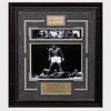 Muhammad Ali Photographs and Brass Plaque