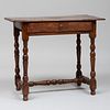 French Provincial Fruitwood Side Table