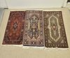 Three Colorful Persian Carpets